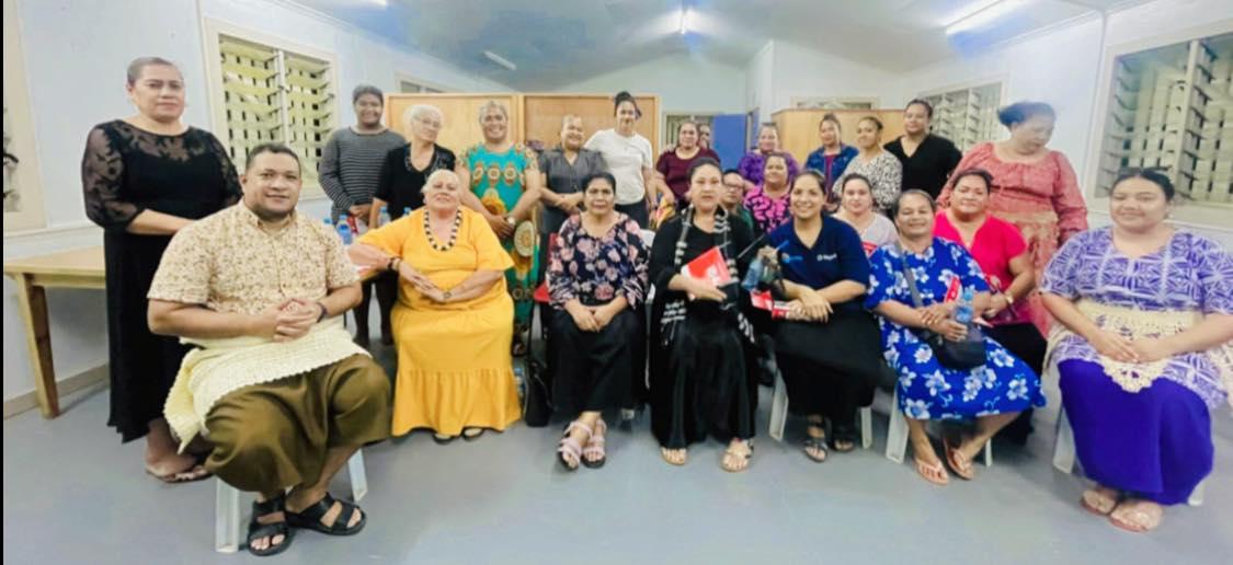 Financial literacy training session for women in Popua